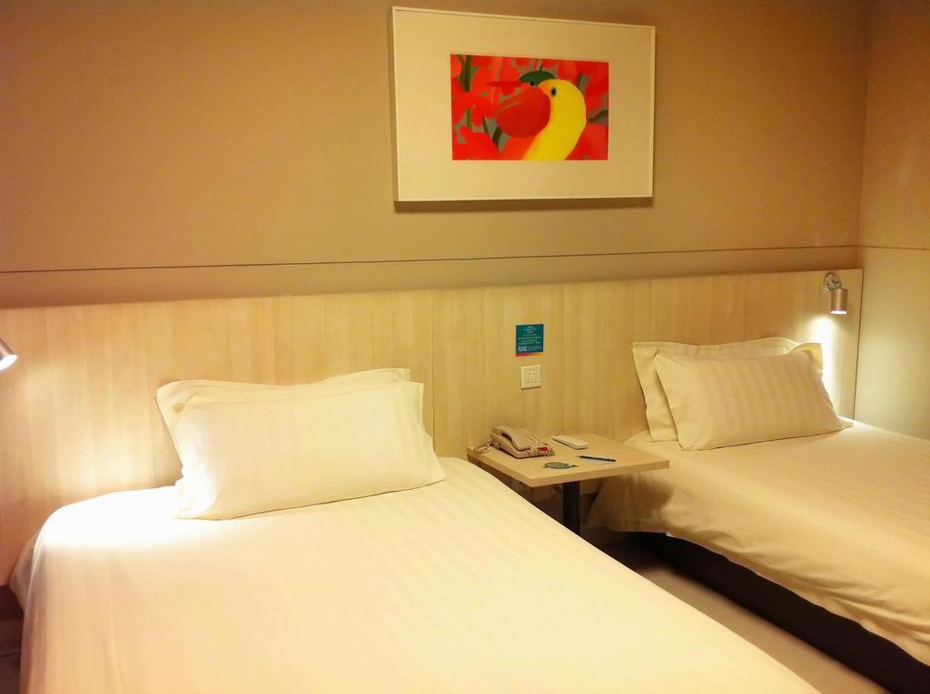 Jinjiang Inn Wuhan Jianghan Road Subway Station Jiangtan Pedestrain Street Chambre photo